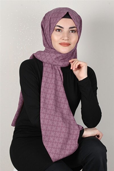 PİRAMİT Alya Fresh Şal 2527-20 Gül Kurusu