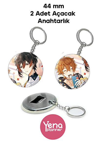 Yenaplanner زخرفة حقيبة Genshin Impact مع فتاحة