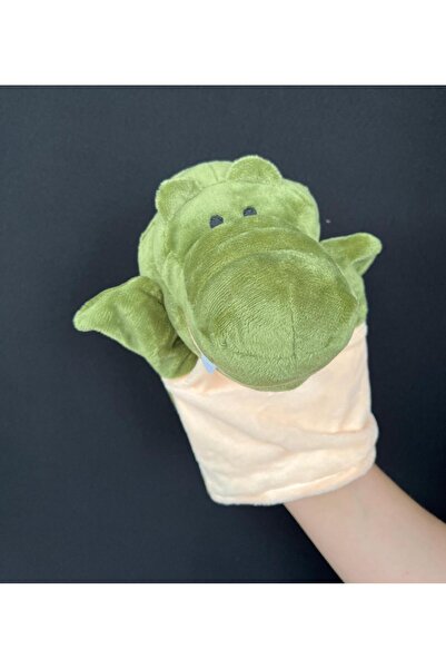 Rubi Plush Donkey Elephant Frog Crocodile Giraffe Lamb Cow Duck Toy Hand Puppet - Moving Mouth