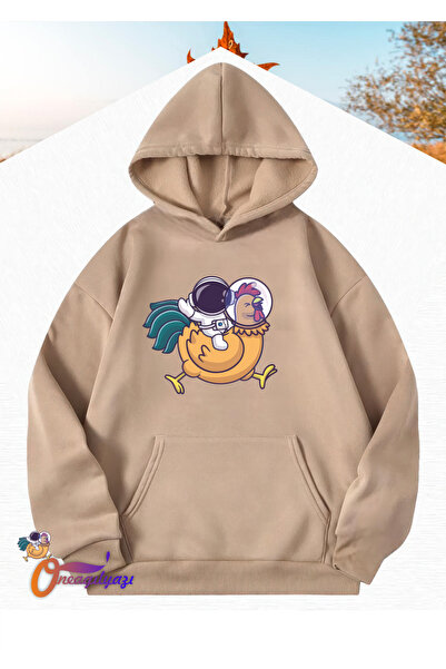 oneagılyazı Astronaut humoristična dječja majica sa kapuljačom