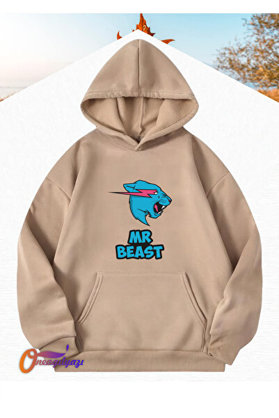 oneagılyazı MR BEAST Dječja majica sa kapuljačom