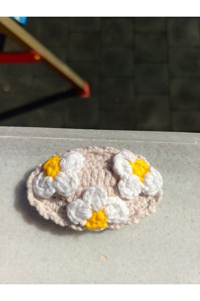 Jolly accesory Buckle Colored Knitted Snap Set for Mother and Child