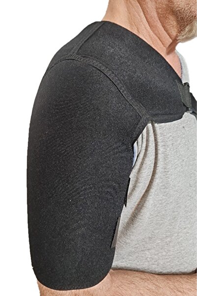 EnkiMed Omuz Kol Desteği Bandajı Sporcu Koruma Omuz Destekleyicisi - Ağrı Gid...