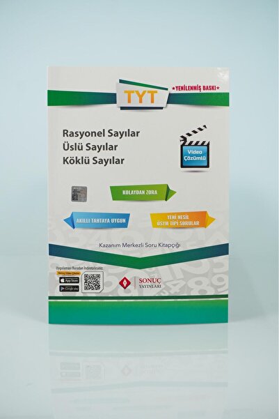 Sonuç Yayınları TYT RASYONEL ÜSLÜ-KÖKLÜ SAYILAR