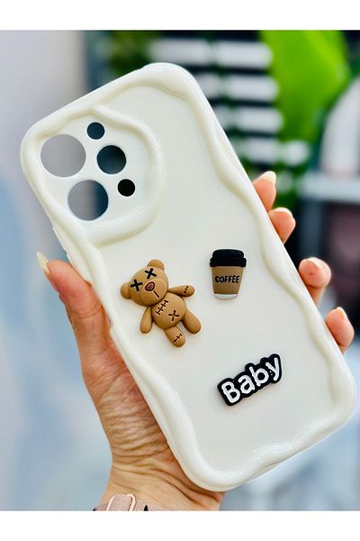 Go Aksesuar حافظة سيليكون بتصميم ثلاثي الأبعاد متوافقة مع هاتف Xiaomi Redmi 12 مع لعبة