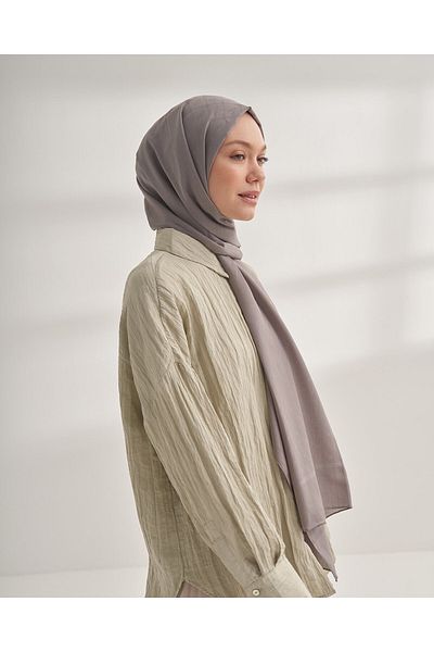 ARMANDA Şal Seher cu model de lux - gri închis