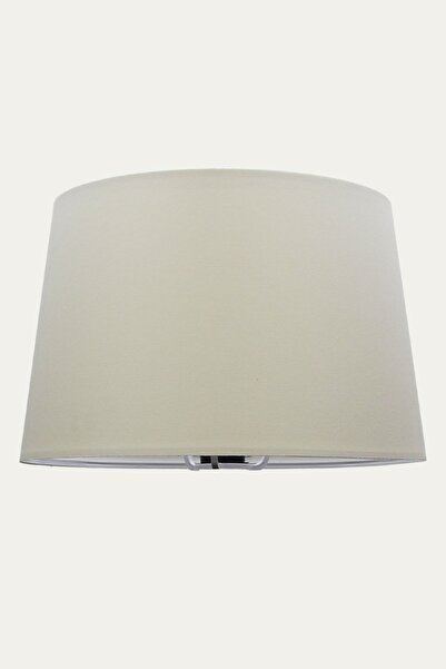 MODA35 Krem Lambader Başlık Çap 35 cm Konik Kumaş LB842