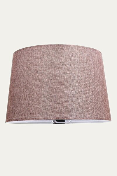 MODA35 Bej Kumaş Başlık Lambader Şapkası Konik Çap 35 cm LB838