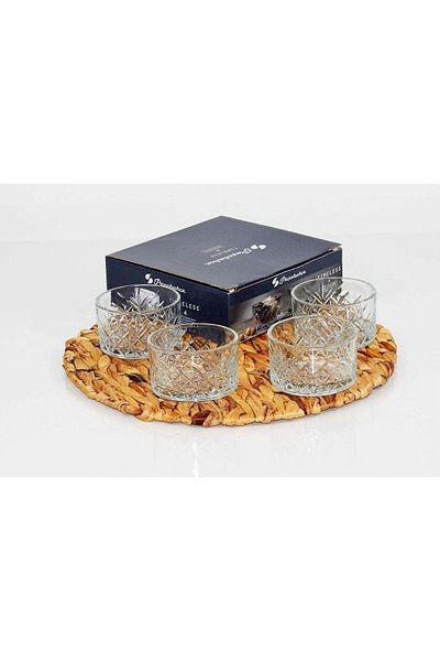 Paşabahçe 4 Piece Glass Bowl 530040 Timeless Bowl Set