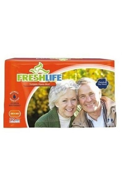 MEDMEDIKAL Freshlife Waistband Patient Diapers 30 Pieces L