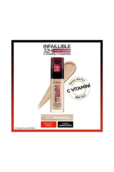 L'Oreal Paris L'oréal Parıs Infaıllıble 32h Fresh Wear C Vıtamınlı Fondöten -...