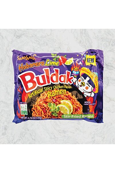 samyang buldak Samyang Habanero Lime Aromalı Noodle 135g (HELAL SERTİFİKALI)