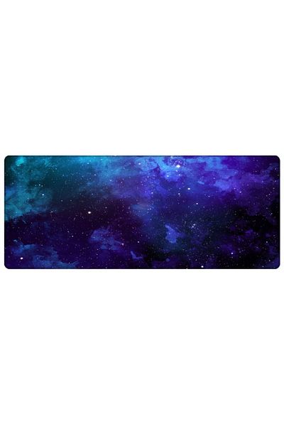 PORGE Синя небесна игрална подложка за мишка 70x30 см XL голяма подложка за гейминг мишка