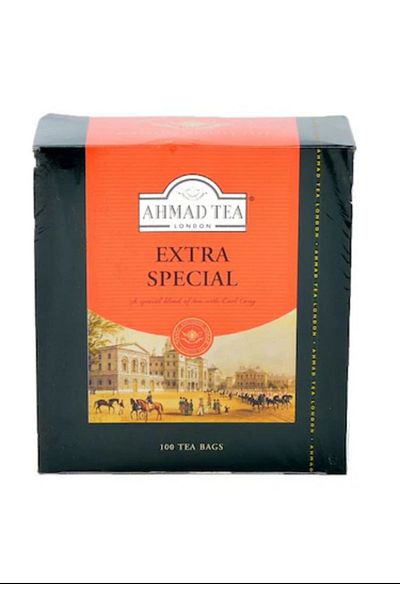 Ahmad Tea X100 كيس شاي خاص بنكهة البرغموت
