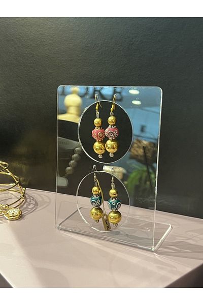 Trend Pleksi Transparent Pendent Earring Stand
