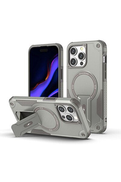 OSG iPhone 14 Pro Uyumlu Kılıf Darbe Emici Şık Tasarım Koruyucu Kamera Çerçev...