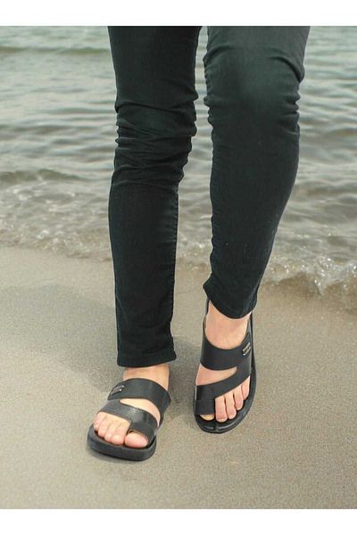 DÜNYA MAĞAZA Ανδρικές καθημερινές παντόφλες New Season - Sport Comfort, Flip Flops, Μαύρες, Αδιάβροχες