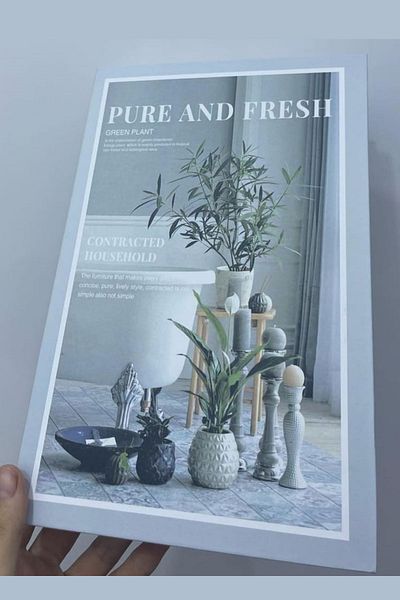 biseystore 1302 Model PURE AND FRESH Decorative Book Box