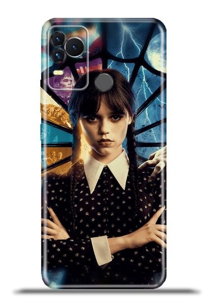 omix X400 Kapak Hd Renkli Dizayn Silikon Kılıf - Wednesday