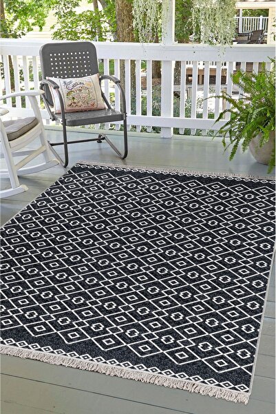 Valery Home Arya Vl Double Sided, Foldable, Washable, High Quality Cotton Living Room, Living Room, Balcony Rug