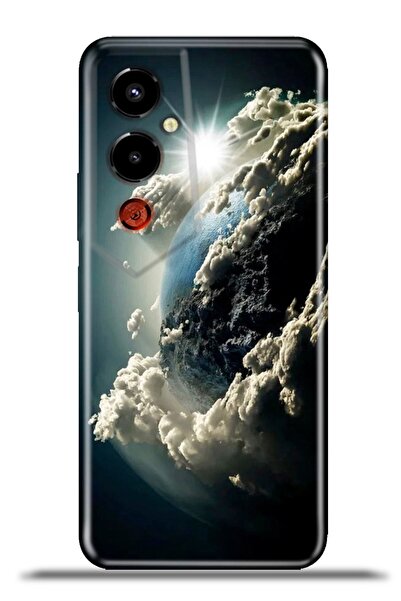 TECNO Pova 4 Kapak HD Renkli Dizayn Silikon Kılıf - Uzak Dünya