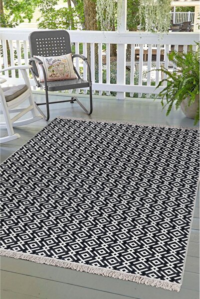 Valery Home Arya Vl Double Sided, Foldable, Washable, High Quality Cotton Living Room, Living Room, Balcony Rug