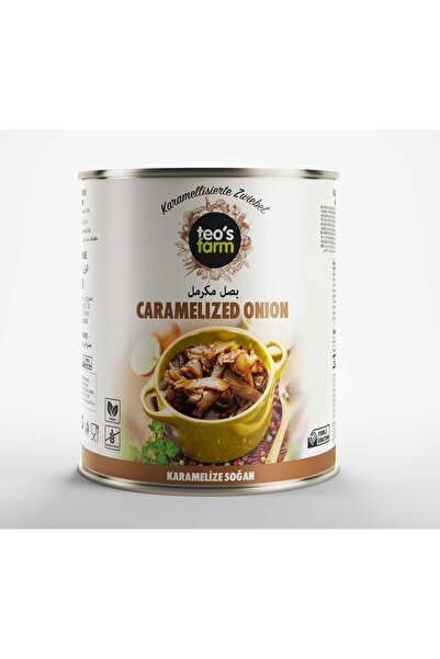 Gurme212 Gurme 212 Teo's Farm Karamelize Soğan 3 KG x 6 Adet (Koli)