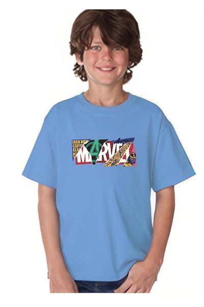 Evomind 1 tricou este un cadou pentru achiziții de 5 și mai sus în coș - - Tricou unisex pentru copii cu imprimeu Marvel