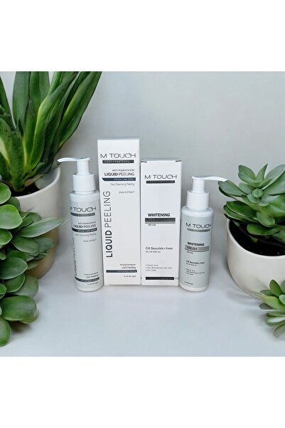 mtouch Cilt Beyazlatıcı 100 ml ve Likit peeling 125 ml 2’Li SET