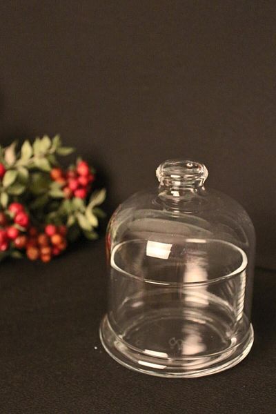 Paşabahçe Glass Jam Bowl with Lid, Breakfast, Orange Jug, Storage Container 96966