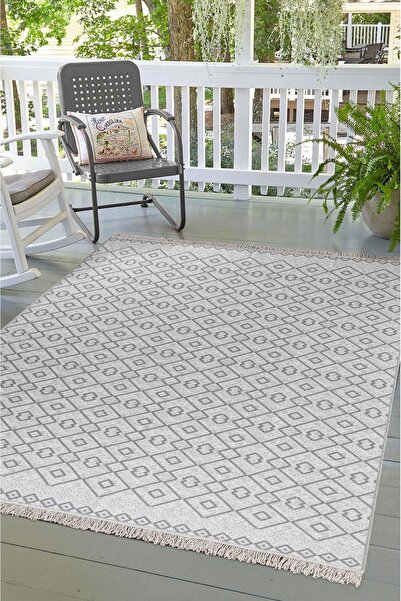 Valery Home Arya Vl Double Sided, Foldable, Washable, High Quality Cotton Living Room, Living Room, Balcony Rug
