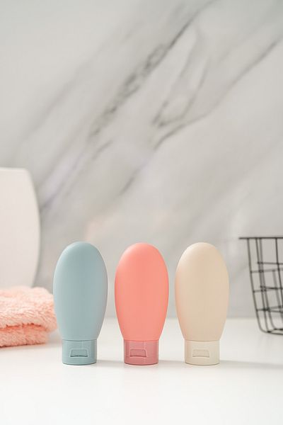 Hayveys Portable Cream Shampoo - 3 Pieces with Bag, Travel Box for Vacation