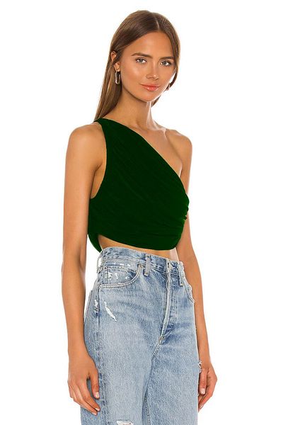 PERLAVİSTA Crop Top pentru femei adunate