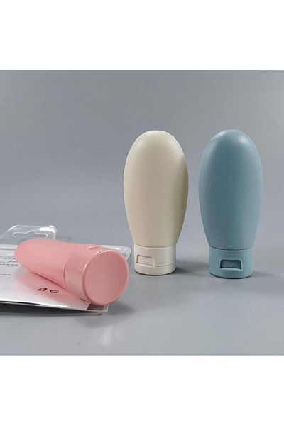Hayveys Portable Cream Shampoo - 3 Pieces with Bag, Travel Box for Vacation