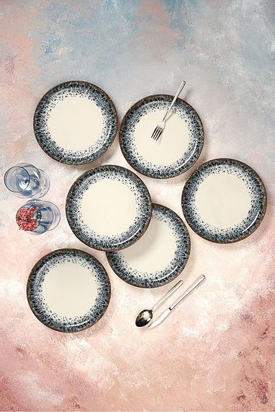 Porland Re-Gen Ontario - 12-Piece Serving and Cake Set for 6 People