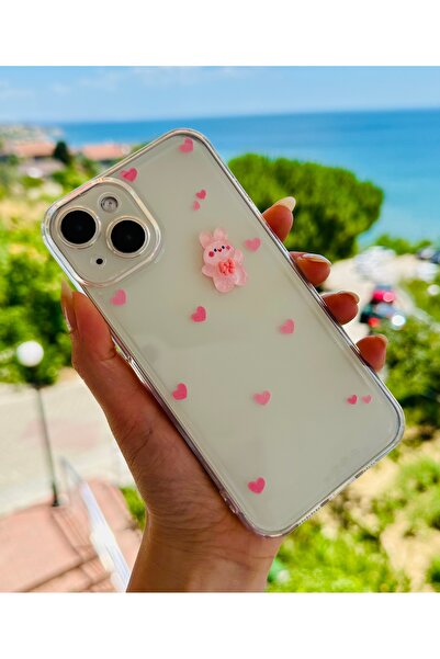 Go Aksesuar Iphone 13 Ve 14 Uyumlu 3d Oyuncaklı Tasarımlı Esnek Silikon Kılıf