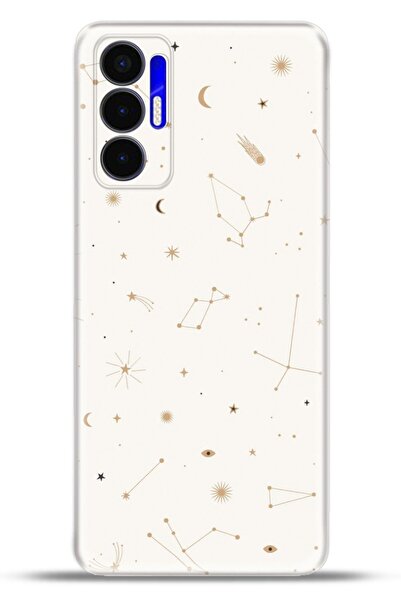 TECNO Pova 3 Kapak Hd Renkli Dizayn Silikon Kılıf - Among Stars