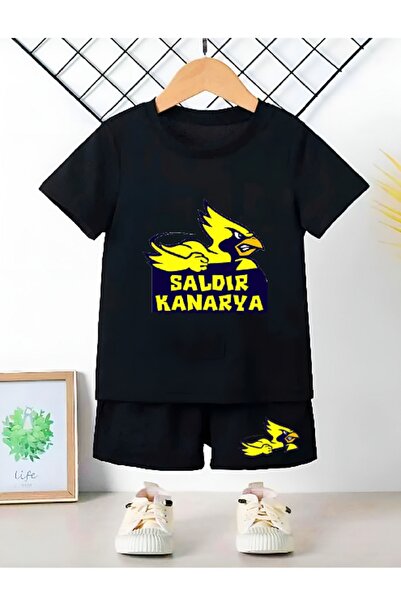 FRİENDS KİDS Σετ παιδικό σορτς και μπλουζάκι με σχέδιο Κανάριες Νήσοι