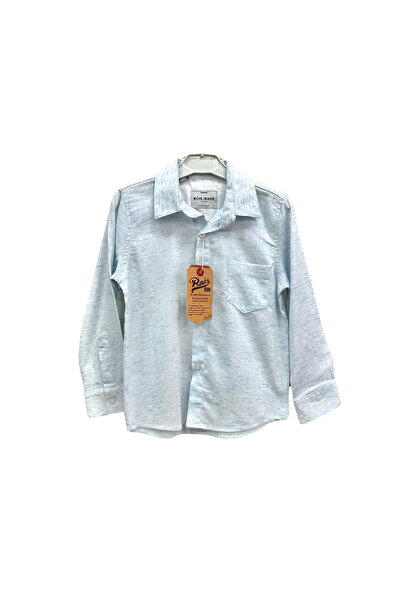 rois kids Erkek Çocuk Keten Gömlek