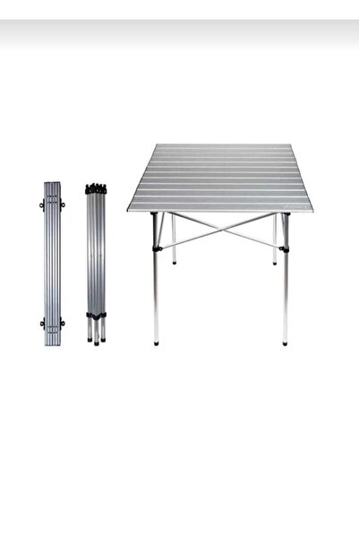 YclShop Katlanabilir Alüminyum Kamp Masası Ve Taşıma Çantası