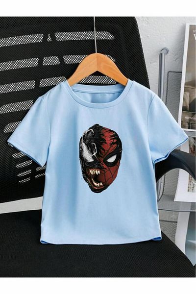 Evomind 1 tricou cadou pentru achiziții de 5 sau mai sus în coș - Tricou pentru copii cu imprimeu Venom