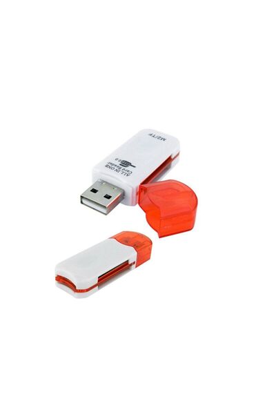 WASHA 4 In 1 Çoklu Usb Hafıza Kart Okuyucu Card Reader