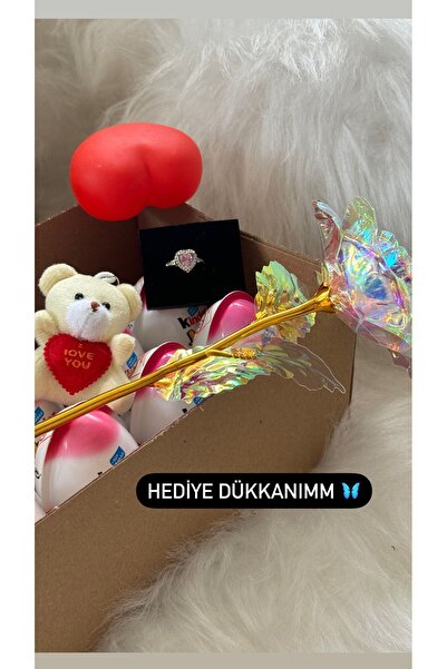 Hediyedukkani 8 adet kinder joy süpriz yumurta ciddi ilişki yüzüğü + solmayan...