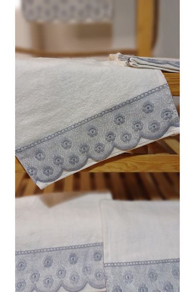 Neweste Pachet 12 prosoape de mână dantelate - pentru logodnă, nuntă și circumcizie, mașină de convoi de 30*50 cm și prosop de zestre