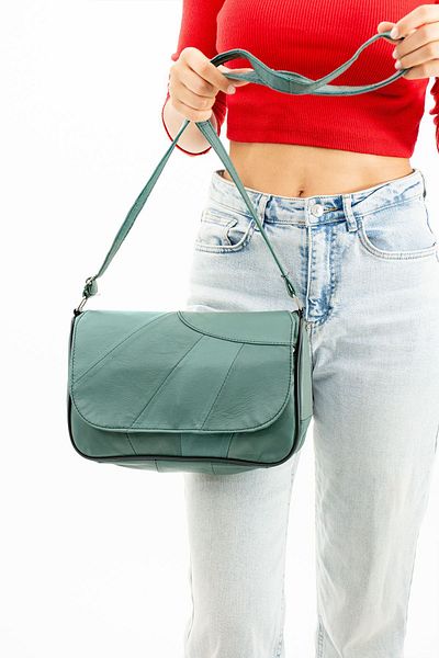 Erzeno Genuine Leather Casual Bag - Shoulder and Postman Style