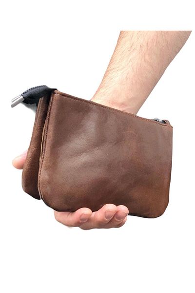 Sir Cliffson Unisex Genuine Leather Handbag