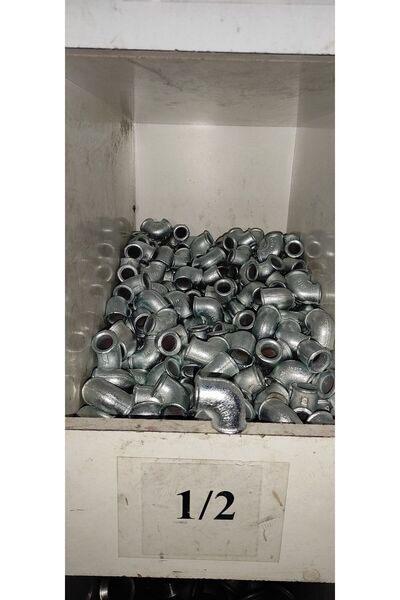 1/2" Galvaniz Dirsek (30 lu Paket)