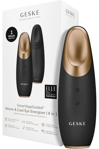 Geske Warm & Cool Eye Energizer | 6-in-1| Reduce Dark Circles & Bags - Grey