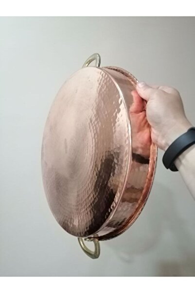 Gulaysenindunyasimardin Copper Forged Red Cup Oven Tray 40cm