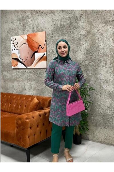 Lux Home Istanbul Shawl Patterned Viscose Tunic